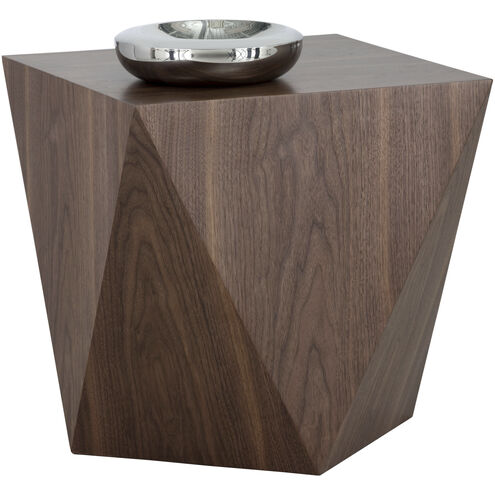Timmons 22 X 21.5 inch Walnut End Table